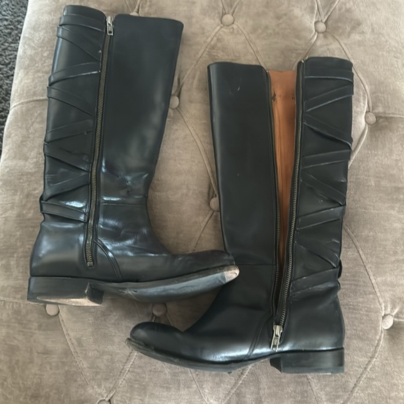 Frye black leather boots 9.5 - Picture 7 of 7